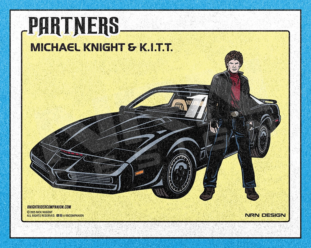 Knight Rider Companion - “PARTNERS” VINTAGE 8x10 PHOTO – KRC Store Knight Rider Companion - “PARTNERS” VINTAGE 8x10 PHOTO – KRC Store