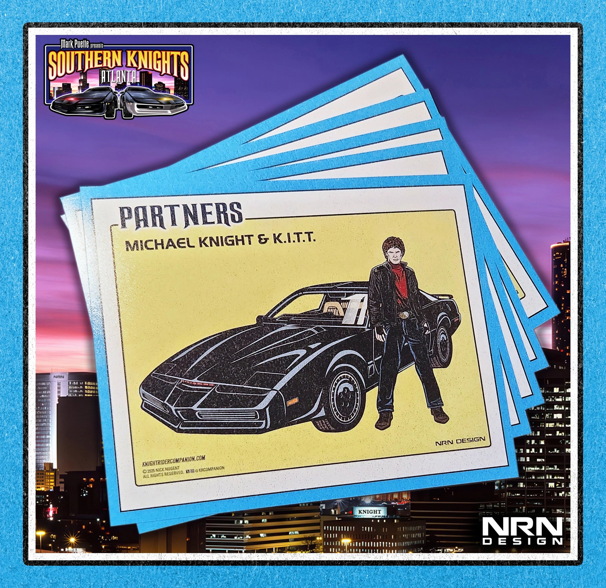 Knight Rider Companion - “PARTNERS” VINTAGE 8x10 PHOTO – KRC Store